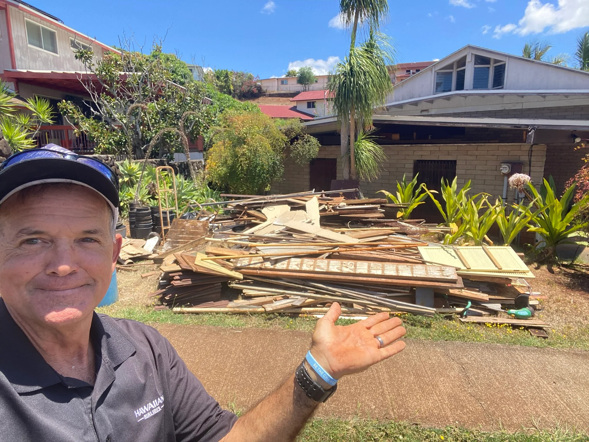 JunkForce team at the job site